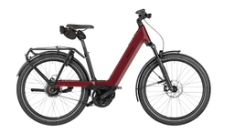 [F01615_060209231222] Riese &amp; Müller Nevo5 vario / ruby red / 45 cm / Kiox 500 / 800 Wh / RX Chip / Code de configuration: F01604_0602091116