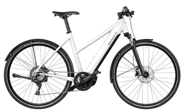 RIESE&amp;MÜLLER ROADSTER MIXTE TOURING / Christal White / 45cm / BATTERIE 625 Wh / KIT CONFORT / PORTE-BAGAGES / COCKPIT PURION / ( Code configuration F00996_030105101308 )