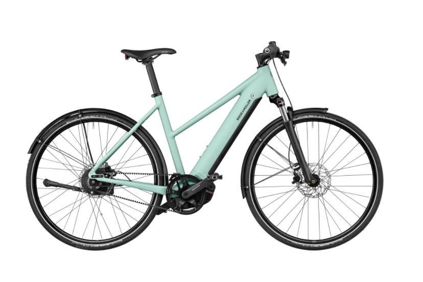 RIESE&amp;MÜLLER ROADSTER MIXTE VARIO / Salvia Matt / 53cm Mixte / BATTERIE 625 Wh / KIT CONFORT / PORTE-BAGAGES / COCKPIT PURION / CADENAS ABUS / ( Code configuration F00998_0402052010130812 )