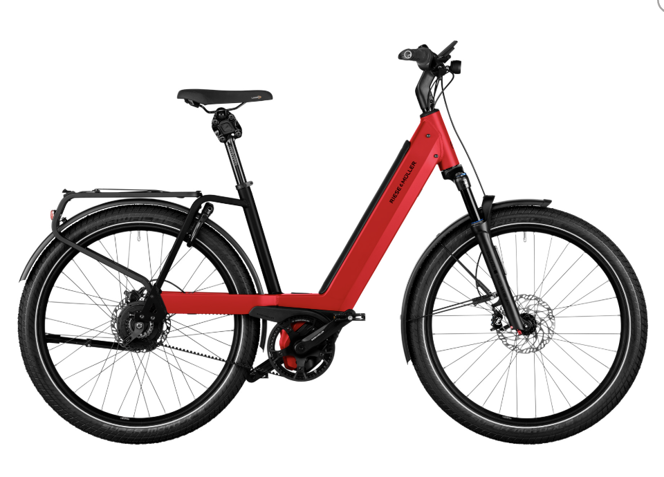 RIESE&amp;MÜLLER NEVO 4 GT VARIO / 47cm / Dynamic Red Metallic / BATTERIE 750 Wh / KIT CONFORT / COCKPIT INTUVIA 100 / PUCE RX / ( Code configuration F01164_05031912111808 )